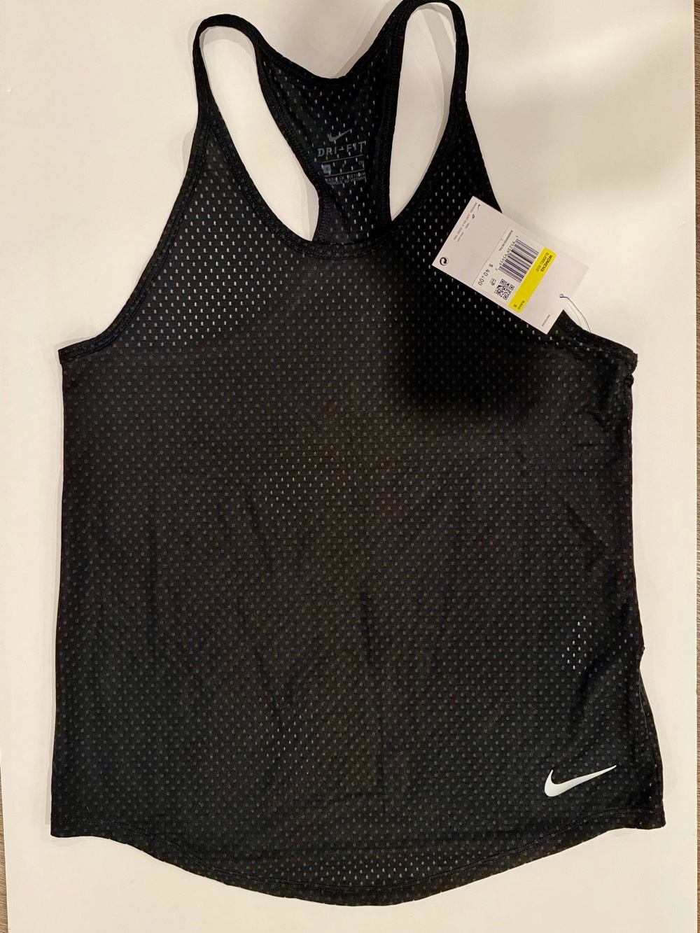 NWT‼️Women’s NIKE Dry-fit Athletic Tank -Small Black